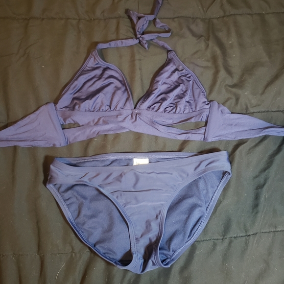 Dark Blue Bathing Suit - Picture 1 of 2